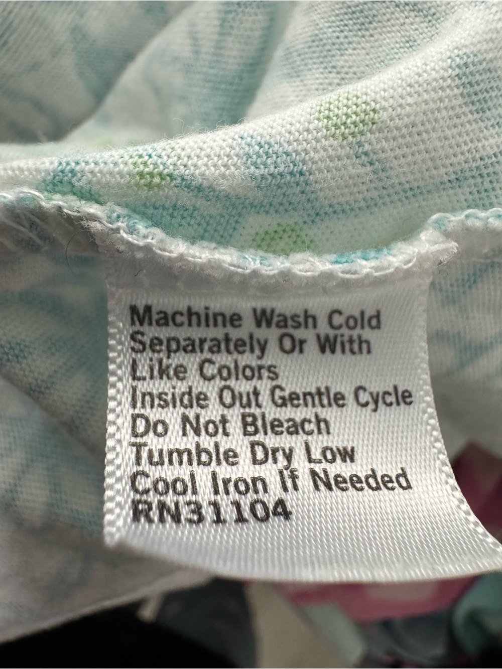 Kim Rogers Teal Floral and Light Blue Dot Women’s Pajama Sets - Picture 7 of 7